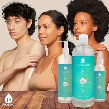 Pursonic Fractionated Coconut Oil 16oz Multi-Use Oil