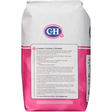C&H Sugar Premium 4 LB Granulated Sugar Pack of 2