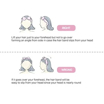 Shintop Soft Carol Fleece Bow Makeup Hair Band - Cute & Functional