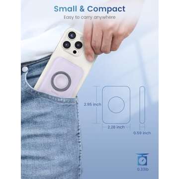 RORRY Magsafe Portable Charger for iPhone & iWatch