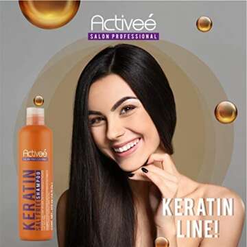 Activee Keratin Hair Care Kit for Chemically Treated Hair