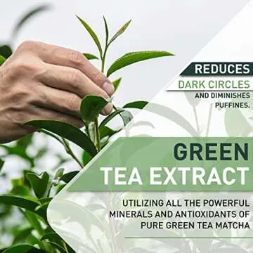 Green Tea Matcha Eye Mask - 30 Pairs for Dark Circles