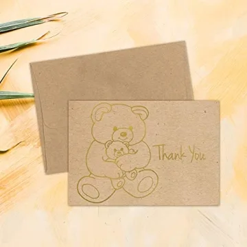 Cosco Teddy Bear Thank You Card