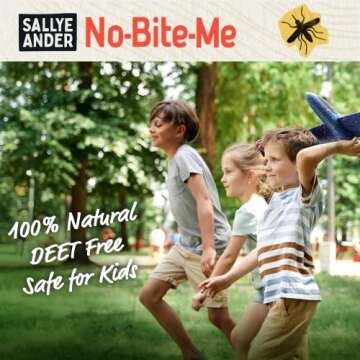 SALLYEANDER No Bite Me All-Natural Bug & Insect Repellent - Anti Itch Cream - 2 oz - Safe for Kids and Infants - Repels Mosquitoes, Black Flies, Fleas, and Ticks