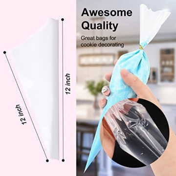 Tamodan 12" Disposable Piping Bags - 100 Pcs