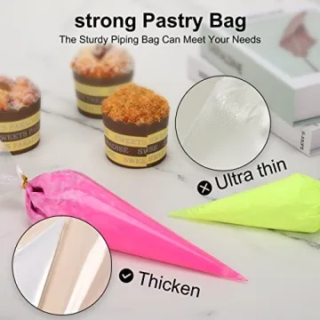 Tamodan 12" Disposable Piping Bags - 100 Pcs