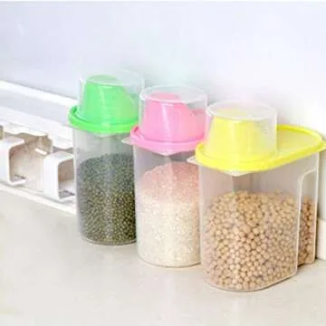 Balacoo 2pcs Dog Food Containers for Secure Storage