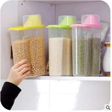 Balacoo 2pcs Dog Food Containers for Secure Storage