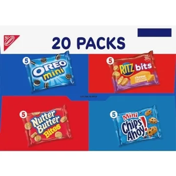Nabisco Classic Mix Variety Pack - 20 Mini Snacks