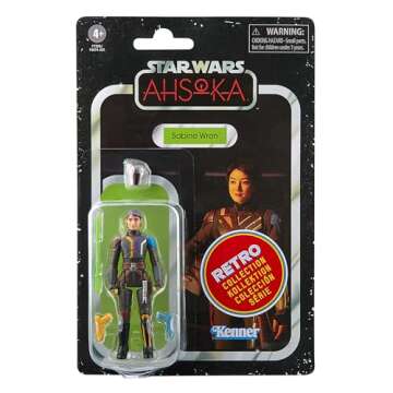 Star Wars Sw Retro MeridianStar Wars - The Retro Collection - Sabine Wren Figure Ahsoka - 9.5 cm Act...