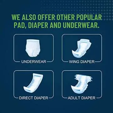 Unifree Disposable Underpads, Bed Pads, Incontinence Pad, Super Absorbent, 50 Count, Blue (XL 30x36 Inch)