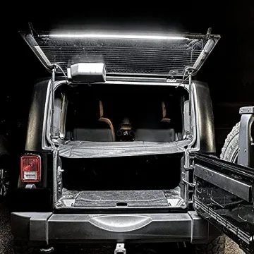BooYu Jeep Interior LED Light Bar with Wireless Remote