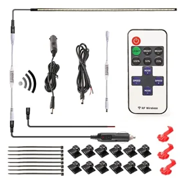 BooYu Jeep Interior LED Light Bar with Wireless Remote