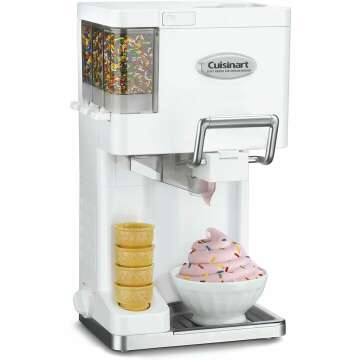 Cuisinart ICE-45P1 Soft Serve Ice Cream Maker - 1.5Qt