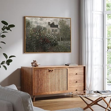 InSimSea 24x36 Framed Canvas Wall Art for Charming Decor