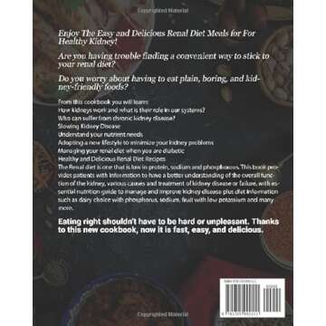 Comprehensive Renal Diet Cookbook for Beginners with 4-Week Meal Plan