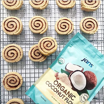 Jan's Organic Coconut Flour Gluten-Free and Keto Friendly