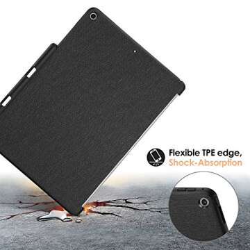 ProCase Slim Back Case for iPad 10.2 with Pencil Holder