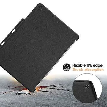 ProCase Slim Back Case for iPad 10.2 with Pencil Holder