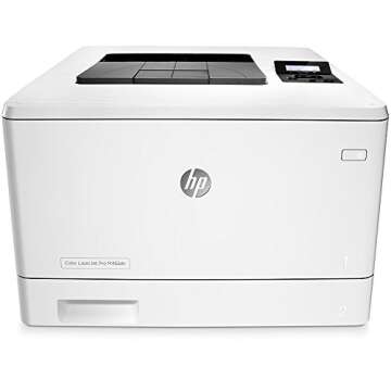 HP LaserJet Pro M452dn Color Laser Printer - Fast, Secure & Efficient