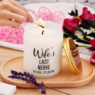 Wife's Last Nerve Candle for Relaxation and Gifts