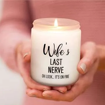 Wife's Last Nerve Candle for Relaxation and Gifts