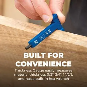 Kreg KPHA308 Pocket Hole Drill Bit for Easy Setup