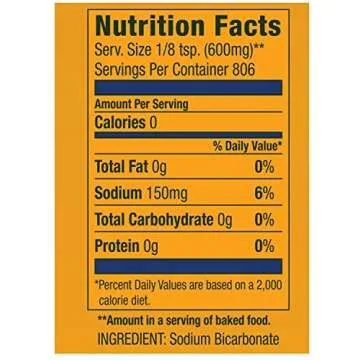 Arm & Hammer Baking Soda, 16 Oz, Pack of 2 for Versatile Cleaning Solutions