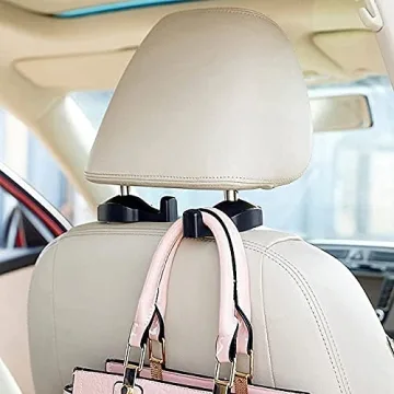 IPELY Back Seat Hanger Hooks for Organizing Bags & Groceries