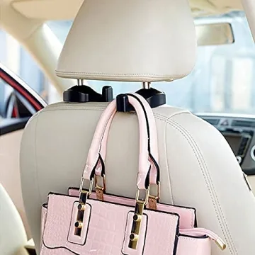 IPELY Back Seat Hanger Hooks for Organizing Bags & Groceries