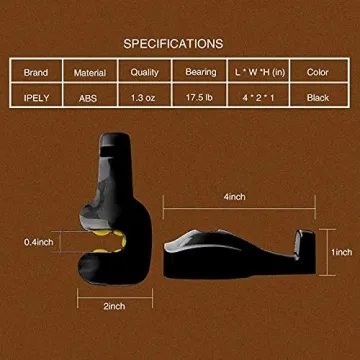 IPELY Back Seat Hanger Hooks for Organizing Bags & Groceries