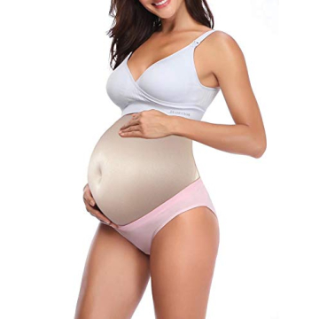 Jeelee Fake Pregnant Belly Bump Sponge Realistic Bump Tummy Props Costume Cosplay Nude