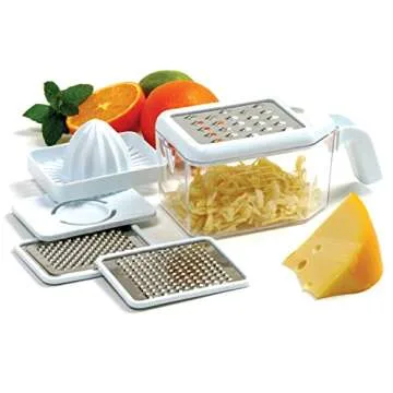 Norpro Multi Grater with Juicer - Versatile Kitchen Tool for Easy Cooking
