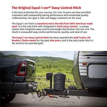 Equal-i-zer 4-point Sway Control Hitch, 10,000 Lbs Rating