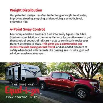 Equal-i-zer 4-point Sway Control Hitch, 10,000 Lbs Rating