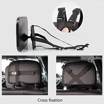 CYDZSW Shatterproof Rear View Baby Car Mirror