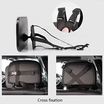 CYDZSW Shatterproof Rear View Baby Car Mirror