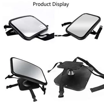 CYDZSW Shatterproof Rear View Baby Car Mirror
