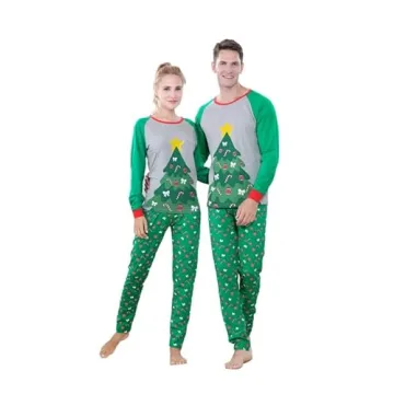 Benaive Family Christmas Pajamas Set for All Ages