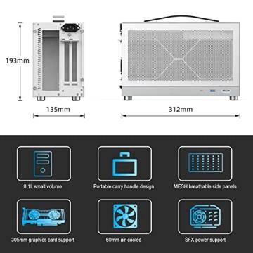 Compact S300 Gaming Case with USB 3.0 Type-C Port