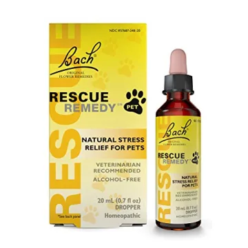 Bach RESCUE Remedy PET Dropper for Natural Pet Calming
