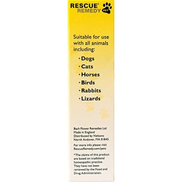 Bach RESCUE Remedy PET Dropper for Natural Pet Calming