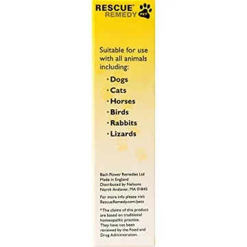 Bach RESCUE Remedy PET Dropper for Natural Pet Calming