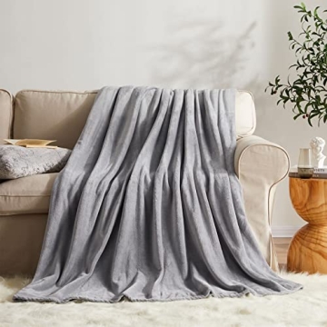KMUSET Fleece Blanket Throw - Ultra Soft and Cozy Luxury