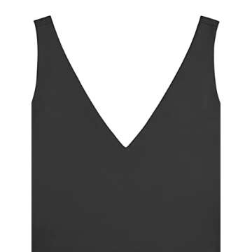 REORIA Sexy Plunge Bodysuit for Women - Stylish Comfort