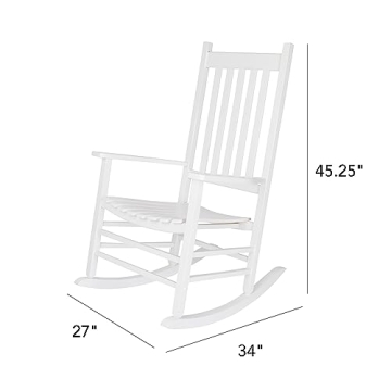 Shine Company Vermont Porch Rocker - Comfort and Style