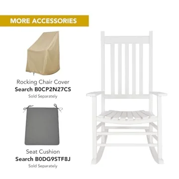 Shine Company Vermont Porch Rocker - Comfort and Style