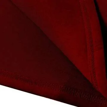 Uhnice Women's Ruffle One Shoulder Bodycon Party Club Cocktail Evening Dress (Small, Wine)