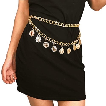Jurxy Alloy Waist Chain Body Chain for Women - Adjustable and Stylish