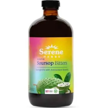 Soursop Bitters & Black Seed Bitters Bundle: Premium Antioxidant Blend for Immune Support, Gut Health & Overall Wellness, Non-GMO, 32 oz, 64 Servings